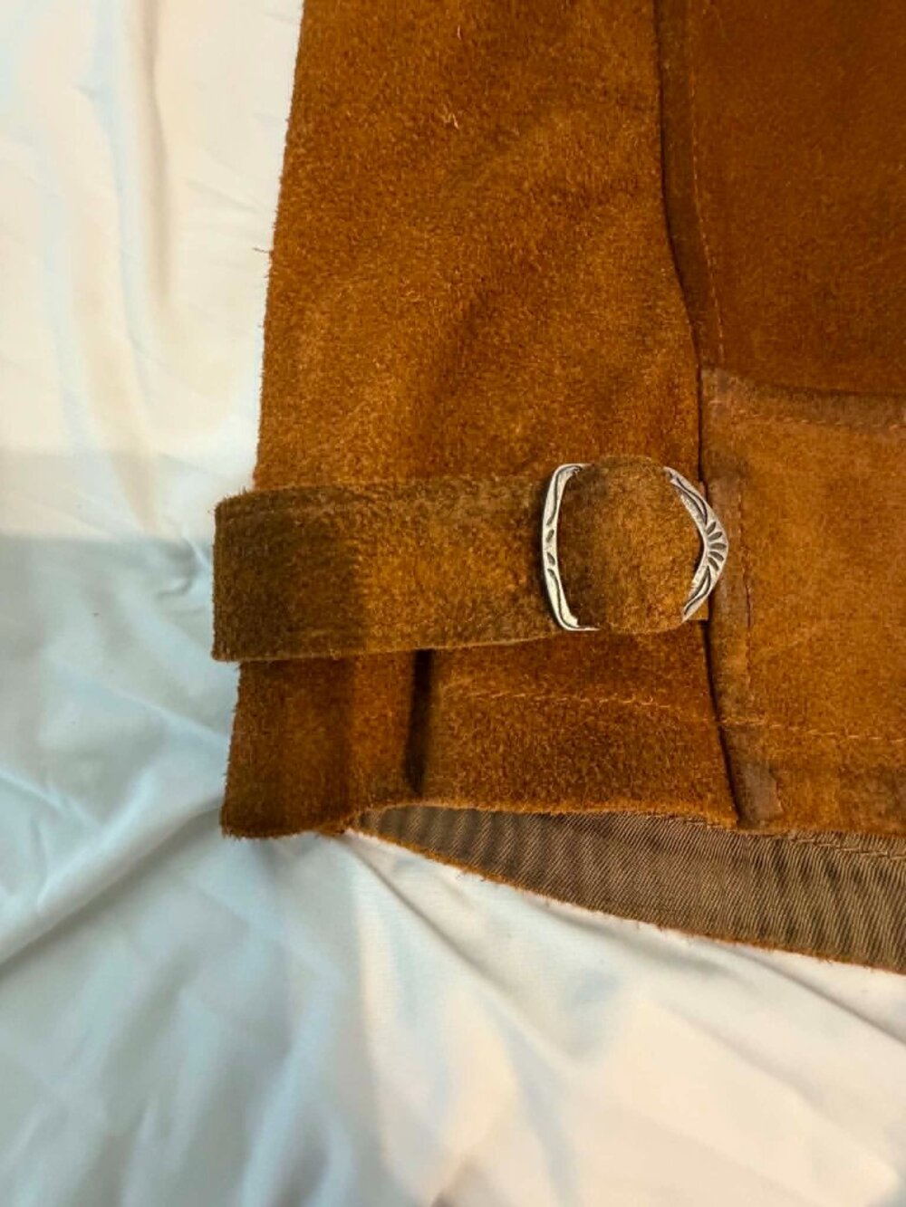 RRL Double RL Ralph Lauren Suede Roughout Alston Leather Jacket Brown 2XL XXL - Picture 5 of 7